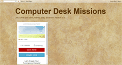 Desktop Screenshot of computerdeskmissions.blogspot.com