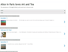 Tablet Screenshot of aliceinparislovesartandtea.blogspot.com