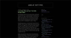 Desktop Screenshot of amelieso86476.blogspot.com