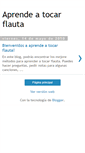 Mobile Screenshot of flautafacil.blogspot.com