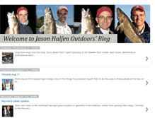 Tablet Screenshot of jasonhalfenoutdoors.blogspot.com