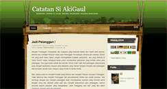 Desktop Screenshot of catatanaki.blogspot.com