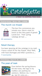 Mobile Screenshot of catalogette.blogspot.com