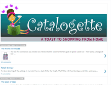 Tablet Screenshot of catalogette.blogspot.com