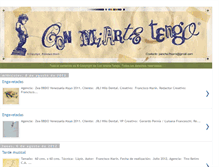 Tablet Screenshot of con-miarte-tengo.blogspot.com