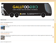 Tablet Screenshot of gallitociegomovil.blogspot.com