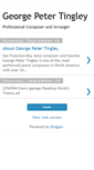 Mobile Screenshot of georgeptingley.blogspot.com
