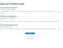 Tablet Screenshot of bestantiwrinklecream.blogspot.com