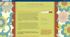 Desktop Screenshot of homeforhim.blogspot.com