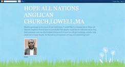 Desktop Screenshot of hopeallnations.blogspot.com