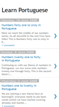 Mobile Screenshot of learnportuguese-55.blogspot.com