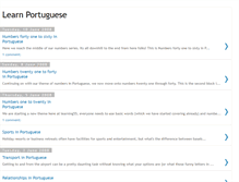 Tablet Screenshot of learnportuguese-55.blogspot.com