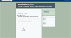 Desktop Screenshot of honesdale.blogspot.com
