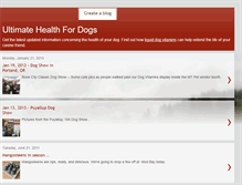 Tablet Screenshot of liquiddogvitamins.blogspot.com