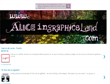 Tablet Screenshot of aliceingraphicsland.blogspot.com