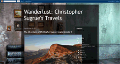 Desktop Screenshot of christophersugrue.blogspot.com