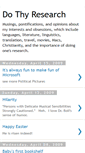 Mobile Screenshot of dothyresearch.blogspot.com