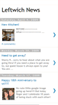 Mobile Screenshot of leftwichnews.blogspot.com