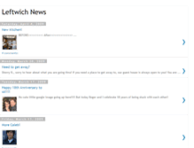 Tablet Screenshot of leftwichnews.blogspot.com