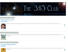 Tablet Screenshot of 315club.blogspot.com