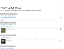 Tablet Screenshot of pinoytange.blogspot.com