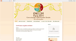 Desktop Screenshot of enecompara2011.blogspot.com