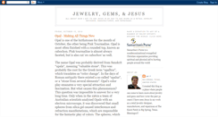 Desktop Screenshot of jewelrygemsandjesus.blogspot.com