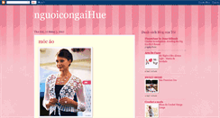 Desktop Screenshot of nguoicongaihue.blogspot.com