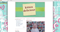 Desktop Screenshot of kittendelicious.blogspot.com