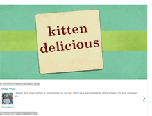 Tablet Screenshot of kittendelicious.blogspot.com