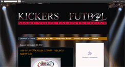 Desktop Screenshot of kickersfutbol.blogspot.com