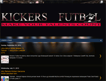 Tablet Screenshot of kickersfutbol.blogspot.com