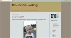 Desktop Screenshot of madonnamusing.blogspot.com