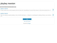 Tablet Screenshot of playboy-mansion.blogspot.com