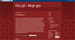 Desktop Screenshot of moje-gry-pl.blogspot.com