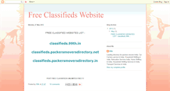 Desktop Screenshot of free-classifieds-websites.blogspot.com