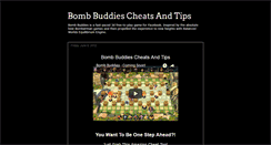 Desktop Screenshot of bombbuddiescheats.blogspot.com