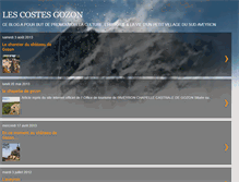 Tablet Screenshot of les-costes-gozon.blogspot.com