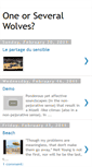 Mobile Screenshot of oneorseveralwolves.blogspot.com