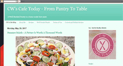 Desktop Screenshot of cwcafetoday.blogspot.com