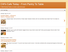 Tablet Screenshot of cwcafetoday.blogspot.com