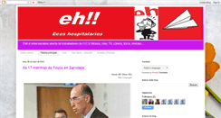 Desktop Screenshot of ecoshospitalarios.blogspot.com
