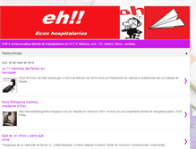 Tablet Screenshot of ecoshospitalarios.blogspot.com