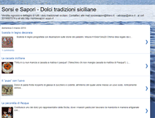 Tablet Screenshot of dolcisiciliani.blogspot.com