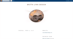 Desktop Screenshot of brittalynndesign.blogspot.com