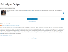 Tablet Screenshot of brittalynndesign.blogspot.com