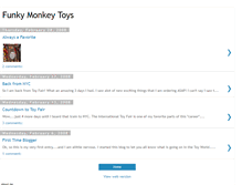 Tablet Screenshot of funkymonkeytoys.blogspot.com