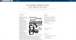 Desktop Screenshot of ciudadesverticales.blogspot.com