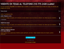 Tablet Screenshot of clairvoyantentexas.blogspot.com