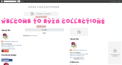 Desktop Screenshot of eyzacolections.blogspot.com